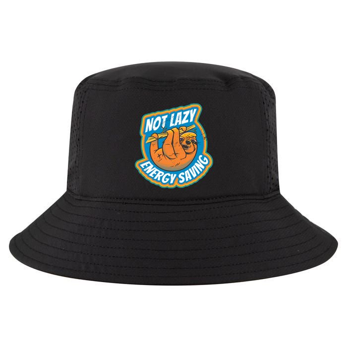 Funny Energy Saving Sloth Cool Comfort Performance Bucket Hat