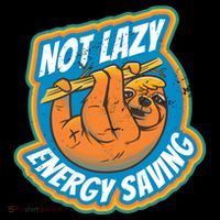 Funny Energy Saving Sloth Flexfit Unipanel Trucker Cap