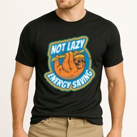 Funny Energy Saving Sloth Performance Shirt