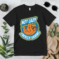 Funny Energy Saving Sloth Premium T-Shirt