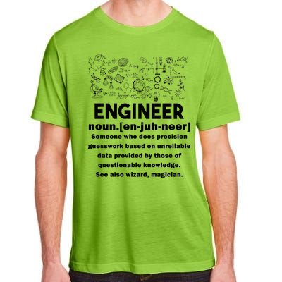 Funny Engineer Meaning Adult ChromaSoft Performance T-Shirt