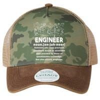Funny Engineer Meaning Legacy Tie Dye Trucker Hat