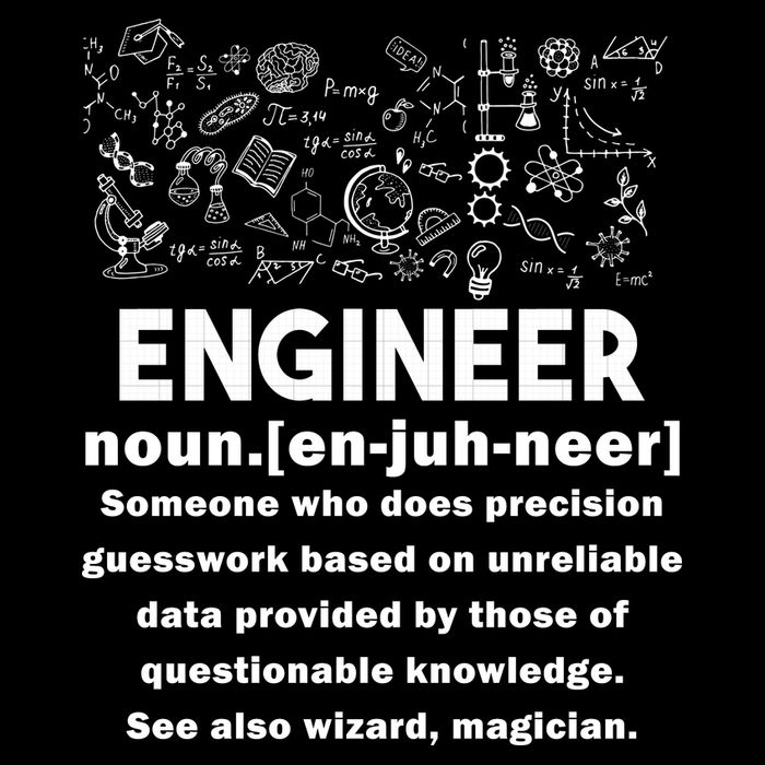 Funny Engineer Meaning Bucket Hat