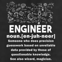 Funny Engineer Meaning Large Microfiber Waffle Golf Towel