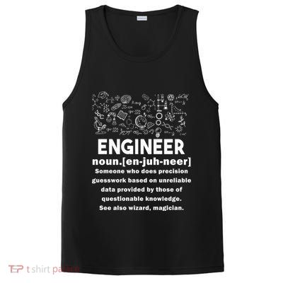 Funny Engineer Meaning PosiCharge Competitor Tank