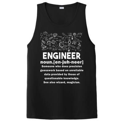 Funny Engineer Meaning PosiCharge Competitor Tank