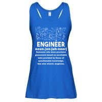 Funny Engineer Meaning Ladies Essential Flowy Tank