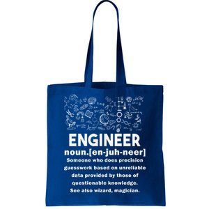 Funny Engineer Meaning Tote Bag