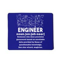 Funny Engineer Meaning Mousepad