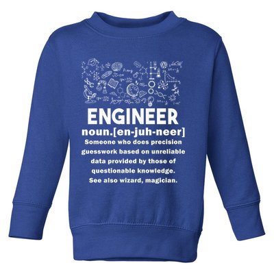 Funny Engineer Meaning Toddler Sweatshirt