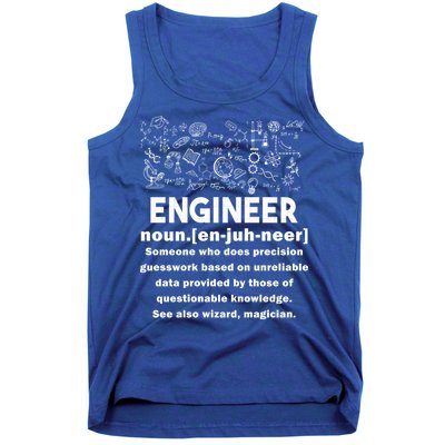 Funny Engineer Meaning Tank Top