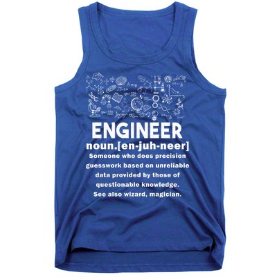 Funny Engineer Meaning Tank Top