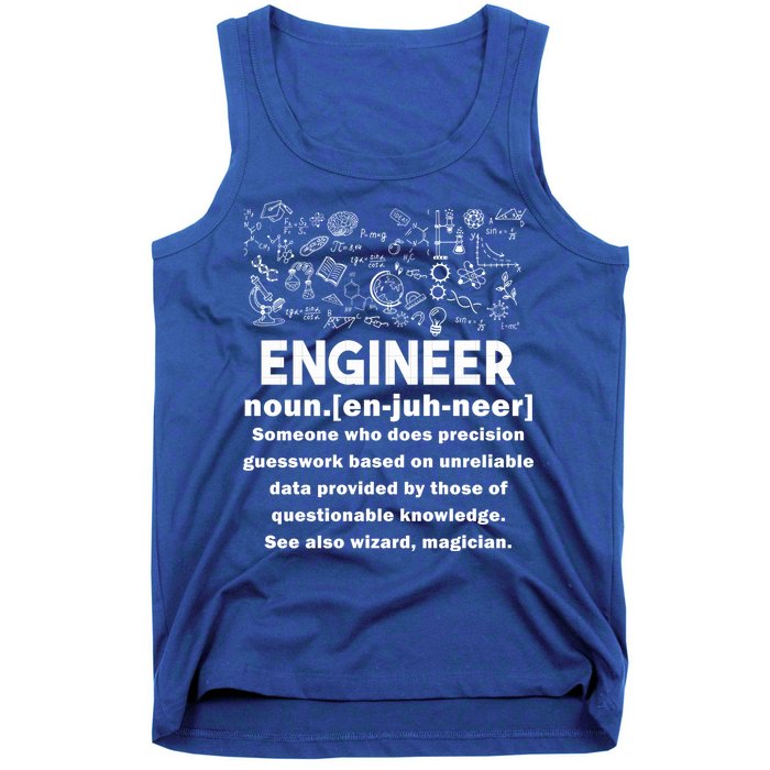 Funny Engineer Meaning Tank Top