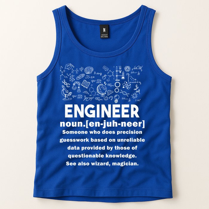 Funny Engineer Meaning Tank Top