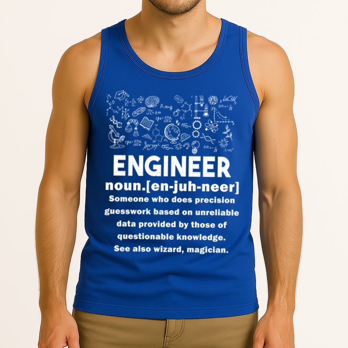 Funny Engineer Meaning Tank Top