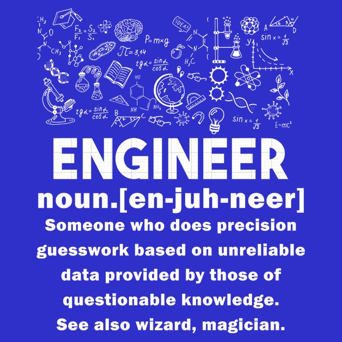 Funny Engineer Meaning Tank Top