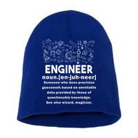 Funny Engineer Meaning Short Acrylic Beanie