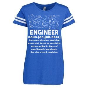 Funny Engineer Meaning Enza Ladies Jersey Football T-Shirt