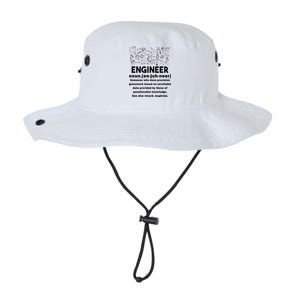 Funny Engineer Meaning Legacy Cool Fit Booney Bucket Hat