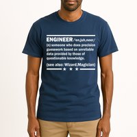 Funny Engineer Noun Definition Tall T-Shirt