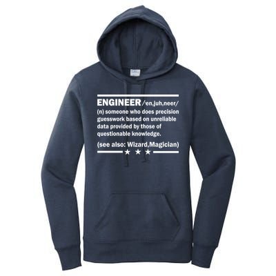 Funny Engineer Noun Definition Women's Pullover Hoodie