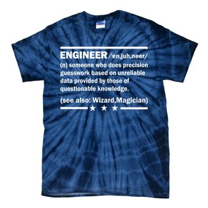 Funny Engineer Noun Definition Tie-Dye T-Shirt