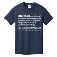 Funny Engineer Noun Definition Kids T-Shirt