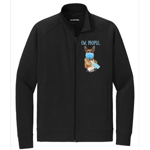 Funny Ew People Hygienic German Shepard  Stretch Full-Zip Cadet Jacket