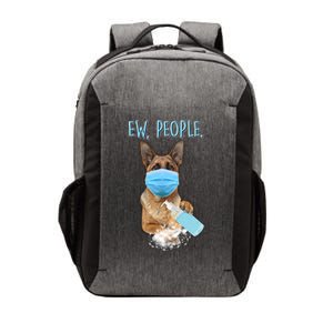 Funny Ew People Hygienic German Shepard  Vector Backpack