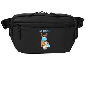 Funny Ew People Hygienic German Shepard  Crossbody Pack