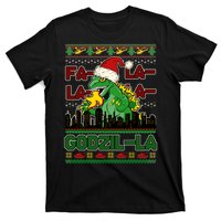 Funny Fa La La La Godzil-La Ugly Christmas Sweater T-Shirt