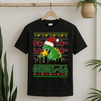 Funny Fa La La La Godzil-La Ugly Christmas Sweater T-Shirt