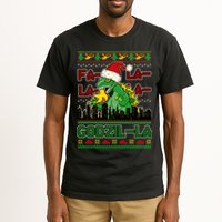 Funny Fa La La La Godzil-La Ugly Christmas Sweater Tall T-Shirt