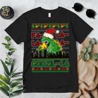 Funny Fa La La La Godzil-La Ugly Christmas Sweater Premium T-Shirt