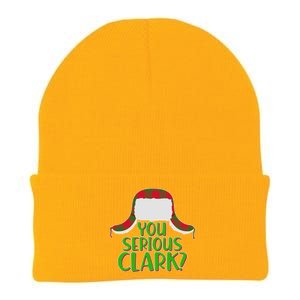 Funny Family Christmas You Serious Clark Knit Cap Winter Beanie