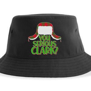 Funny Family Christmas You Serious Clark Sustainable Bucket Hat