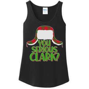 Funny Family Christmas You Serious Clark Ladies Essential Tank