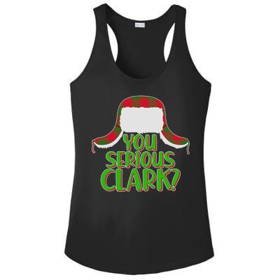 Funny Family Christmas You Serious Clark Ladies PosiCharge Competitor Racerback Tank