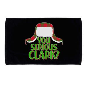 Funny Family Christmas You Serious Clark Microfiber Hand Towel