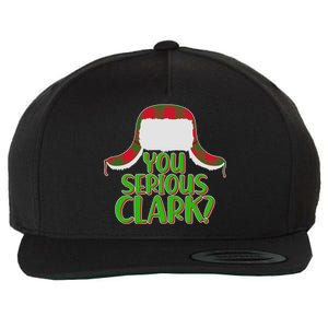 Funny Family Christmas You Serious Clark Wool Snapback Cap