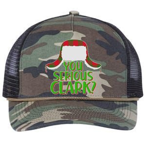 Funny Family Christmas You Serious Clark Retro Rope Trucker Hat Cap