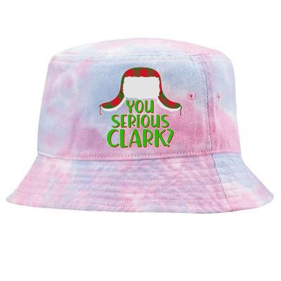 Funny Family Christmas You Serious Clark Tie-Dyed Bucket Hat