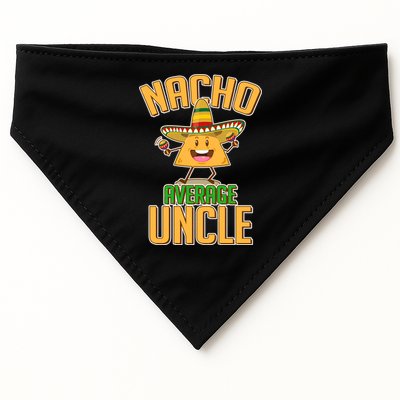 Funny Family Nacho Average Uncle  USA-Made Doggie Bandana