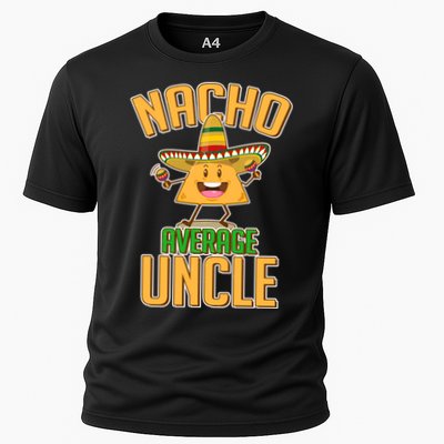 Funny Family Nacho Average Uncle  Performance Shirt