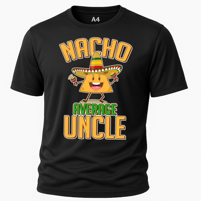 Funny Family Nacho Average Uncle  Cooling Performance Crew T-Shirt