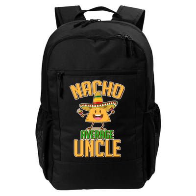 Funny Family Nacho Average Uncle  Backpack