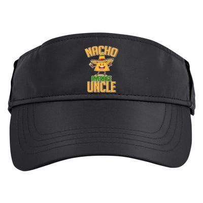 Funny Family Nacho Average Uncle  Adult Drive Performance Visor
