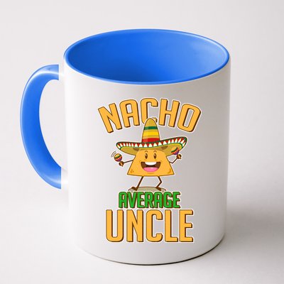 Funny Family Nacho Average Uncle  Mug