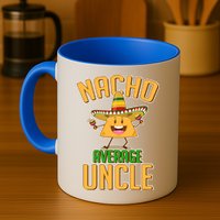 Funny Family Nacho Average Uncle  Mug