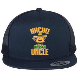 Funny Family Nacho Average Uncle  Flat Bill Trucker Hat